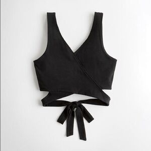 Hollister Wrap Crop Top